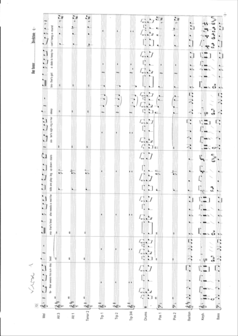 Our House Tenor Saxophone scores gallery preview page 2