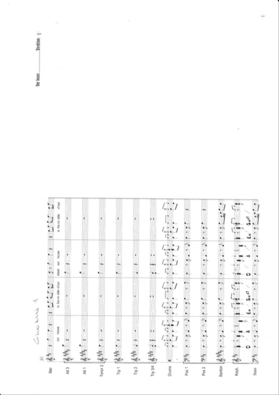 Our House Tenor Saxophone scores gallery preview page 3