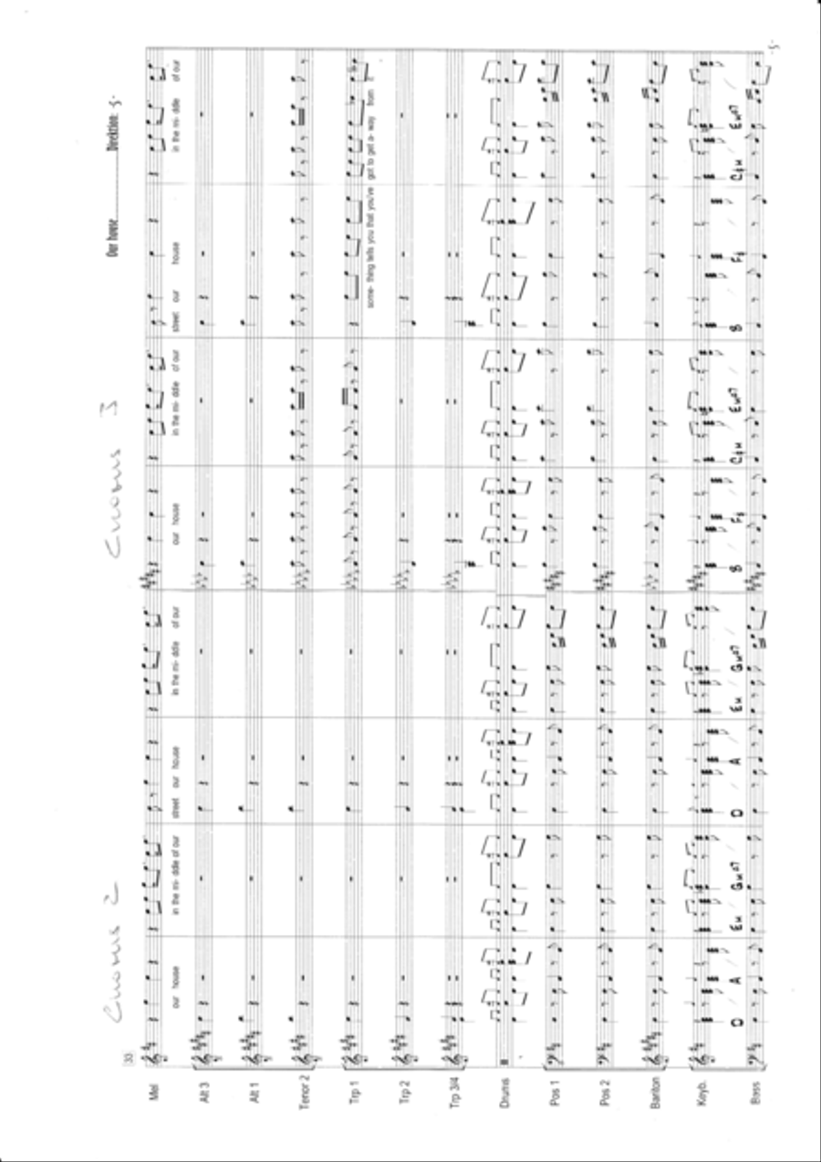Our House Tenor Saxophone scores gallery preview page 5