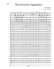 The Sorcerer's Apprentice-arranged for Symphonic Band