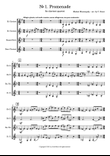 Pictures at an Exibition (full score for clarinet quartet)
