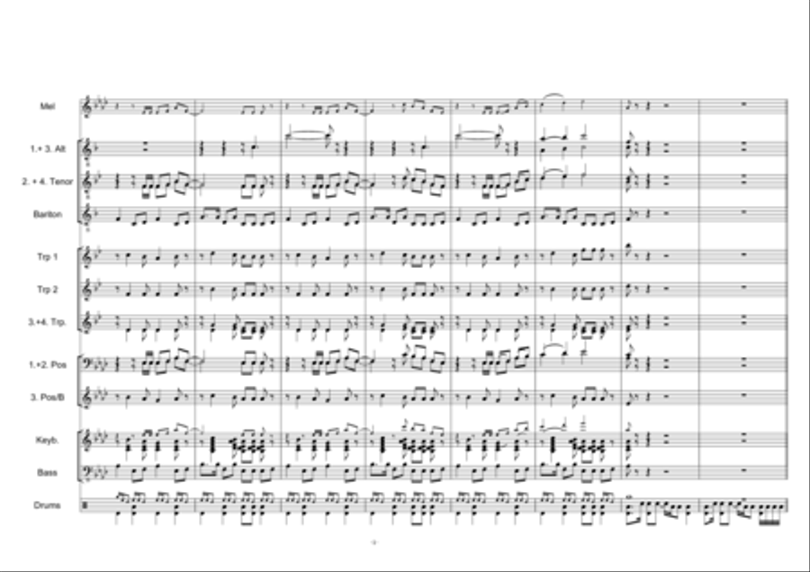 Heaven Must Be Missing An Angel Tenor Saxophone scores gallery preview page 2