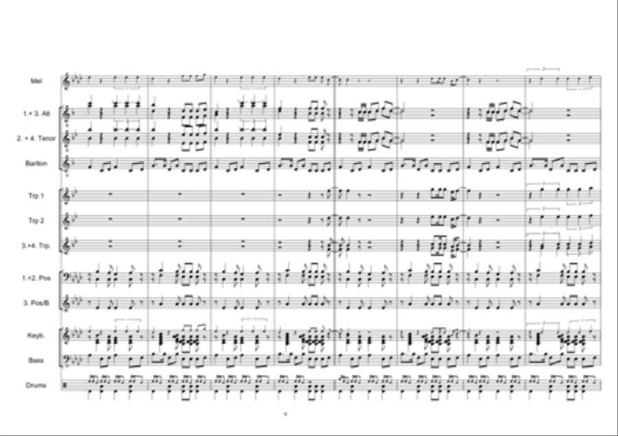 Heaven Must Be Missing An Angel Tenor Saxophone scores gallery preview page 4