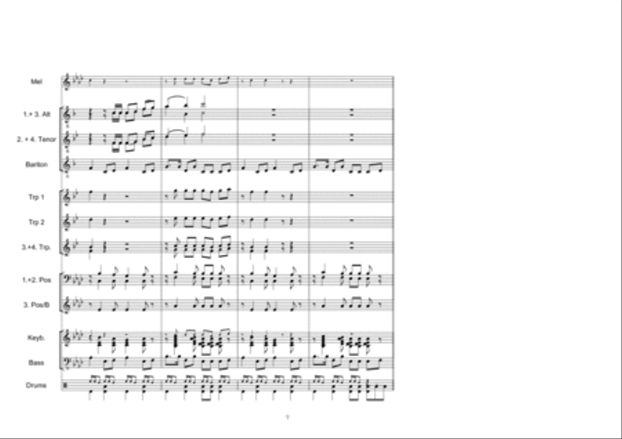 Heaven Must Be Missing An Angel Tenor Saxophone scores gallery preview page 5