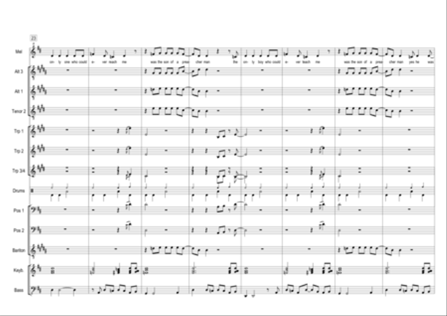 Son-of-a-preacher Man Tenor Saxophone scores gallery preview page 4