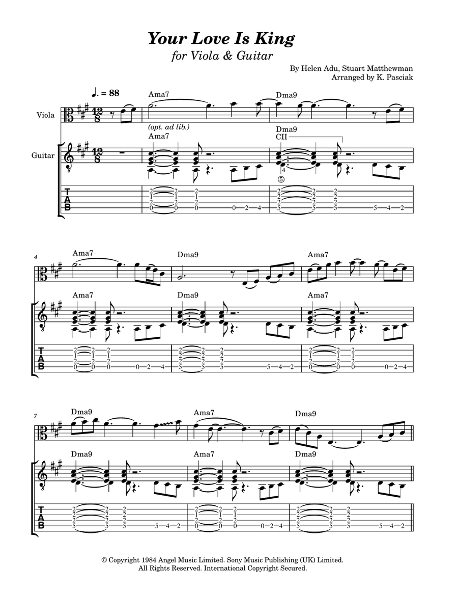 Your Love Is King Your Love Is King String Duet scores gallery preview page 3