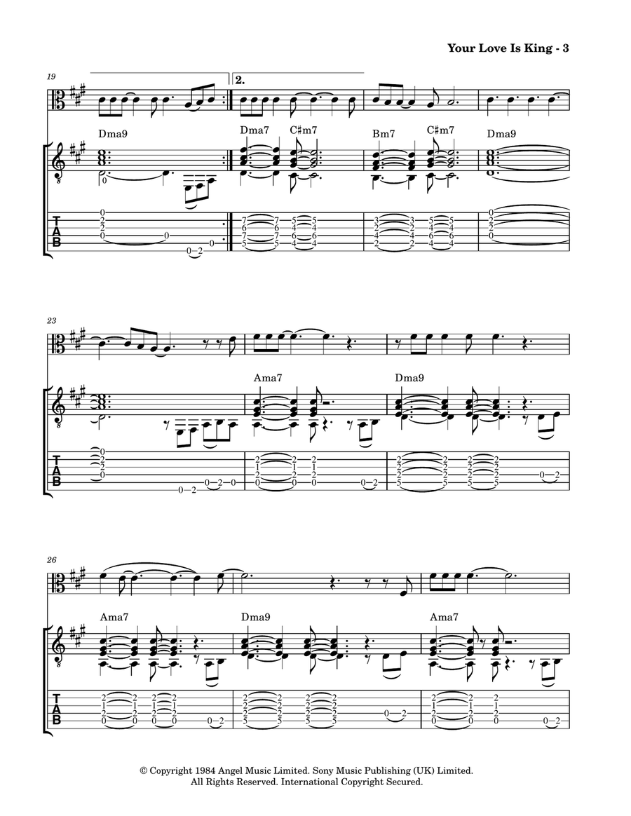 Your Love Is King Your Love Is King String Duet scores gallery preview page 5