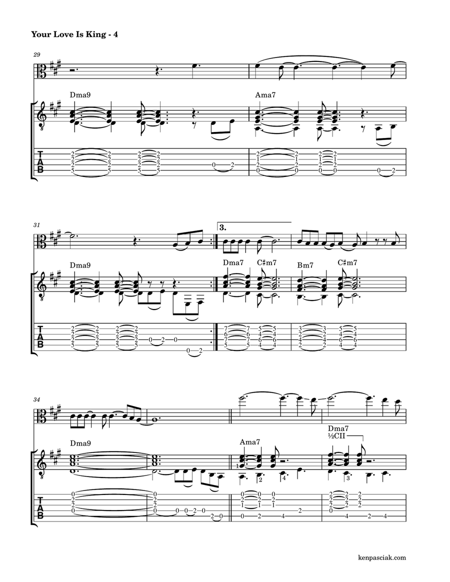 Your Love Is King Your Love Is King String Duet scores gallery preview page 6