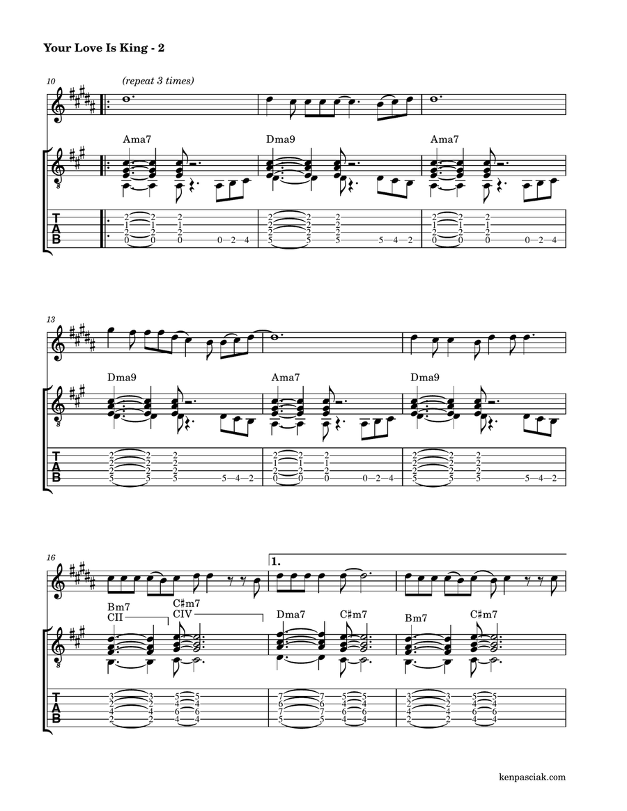 Your Love Is King Your Love Is King Tenor Saxophone scores gallery preview page 4