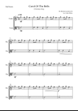 Carol Of The Bells (Christmas Song) for Violin & Viola Duo mini preview