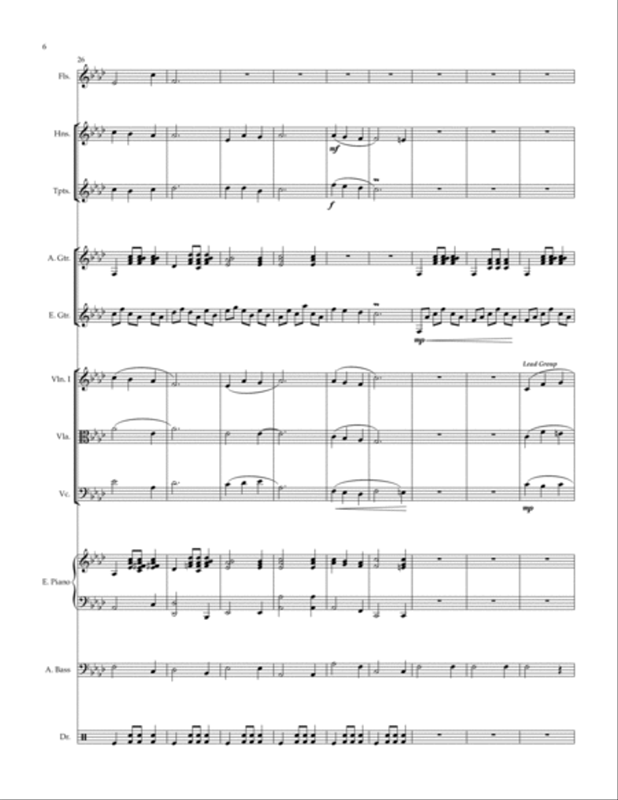Christ, Be Our Light Chamber Orchestra scores gallery preview page 6