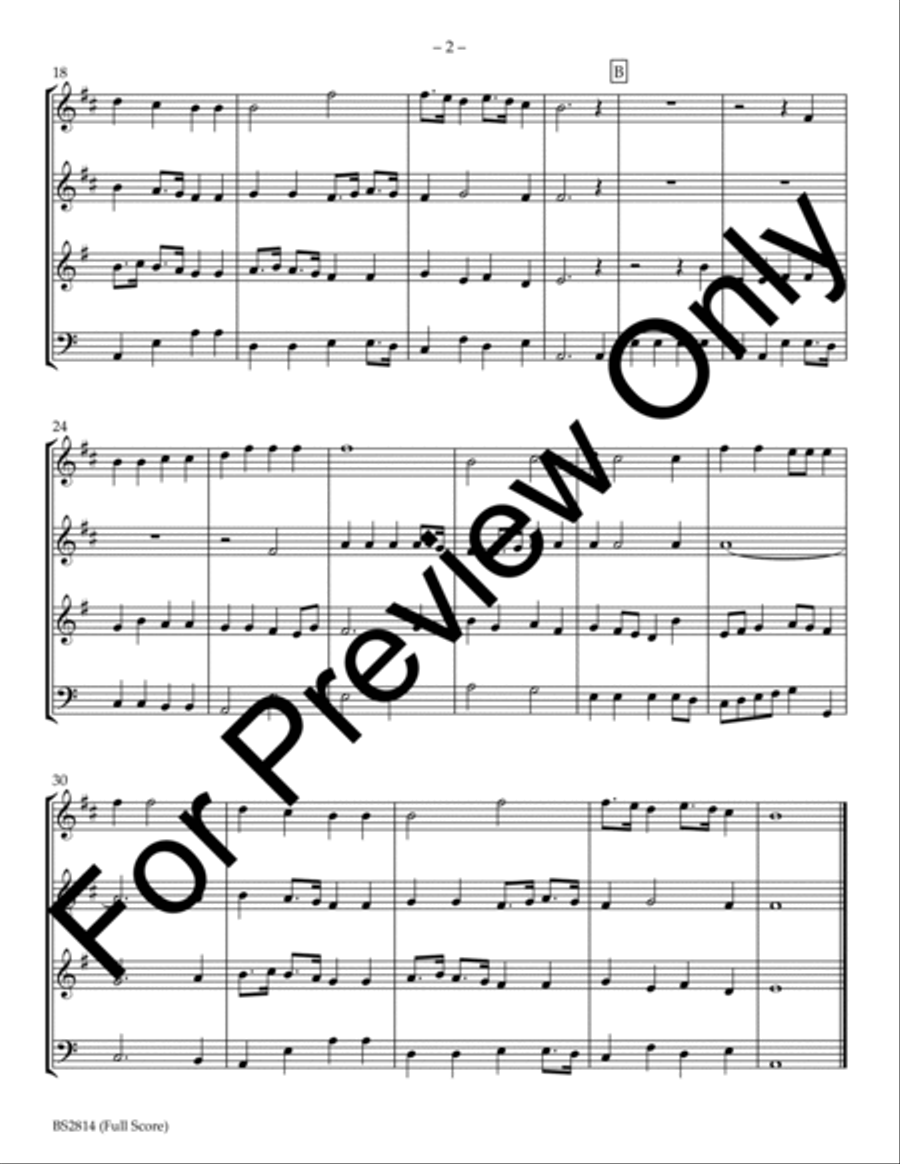Billings Suite Chamber Music scores gallery preview page 2
