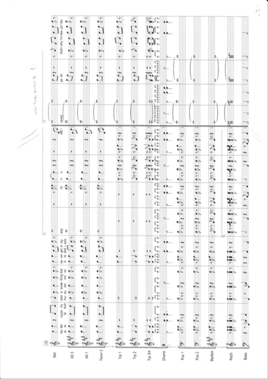 Keeping The Faith Tenor Saxophone scores gallery preview page 3