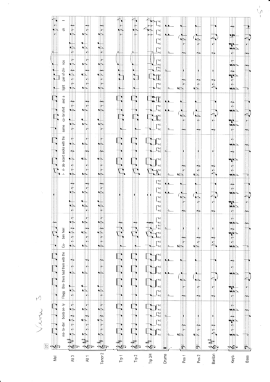 Keeping The Faith Tenor Saxophone scores gallery preview page 5