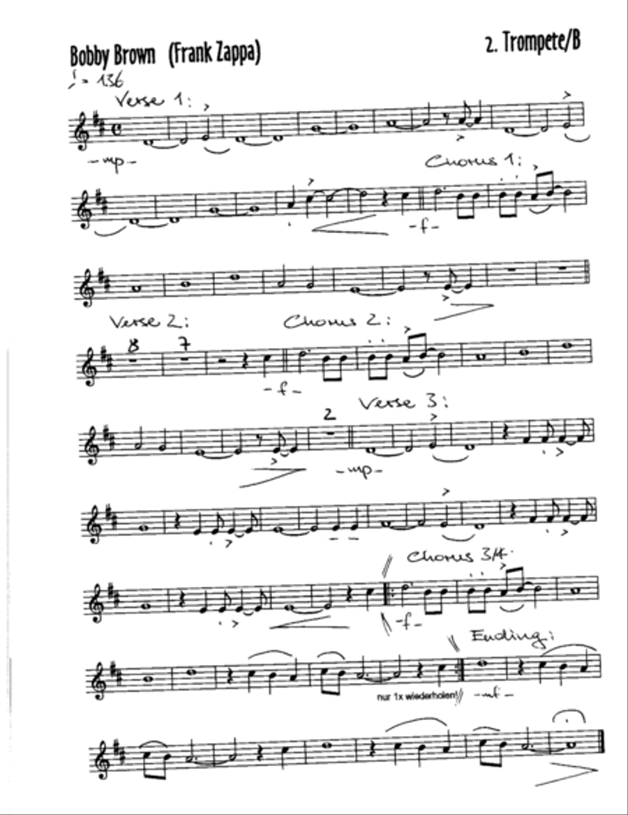 Bobby Brown Jazz Ensemble scores gallery preview page 2