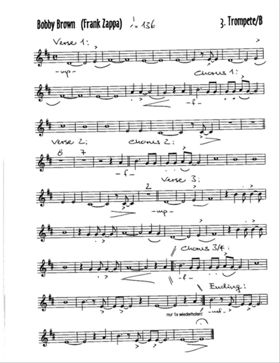 Bobby Brown Jazz Ensemble scores gallery preview page 3
