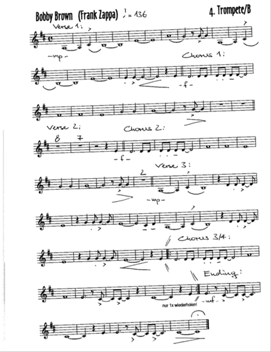 Bobby Brown Jazz Ensemble scores gallery preview page 4