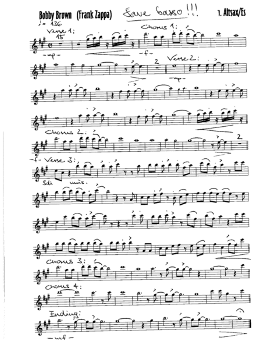 Bobby Brown Jazz Ensemble scores gallery preview page 5