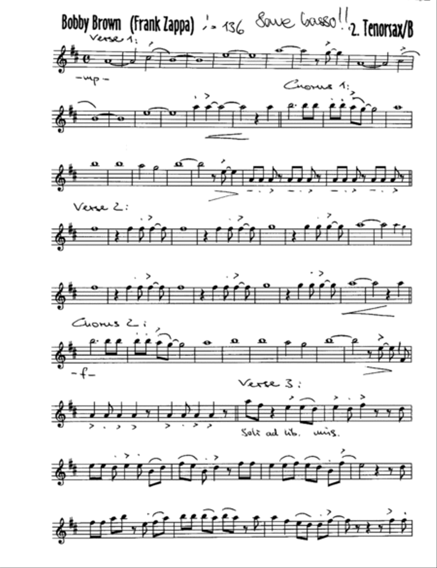 Bobby Brown Jazz Ensemble scores gallery preview page 6