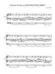 Chorale Prelude on WESTMINSTER ABBEY