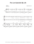 The Lord Upholds My Life (2-part choir - (Soprano and Tenor) mini preview