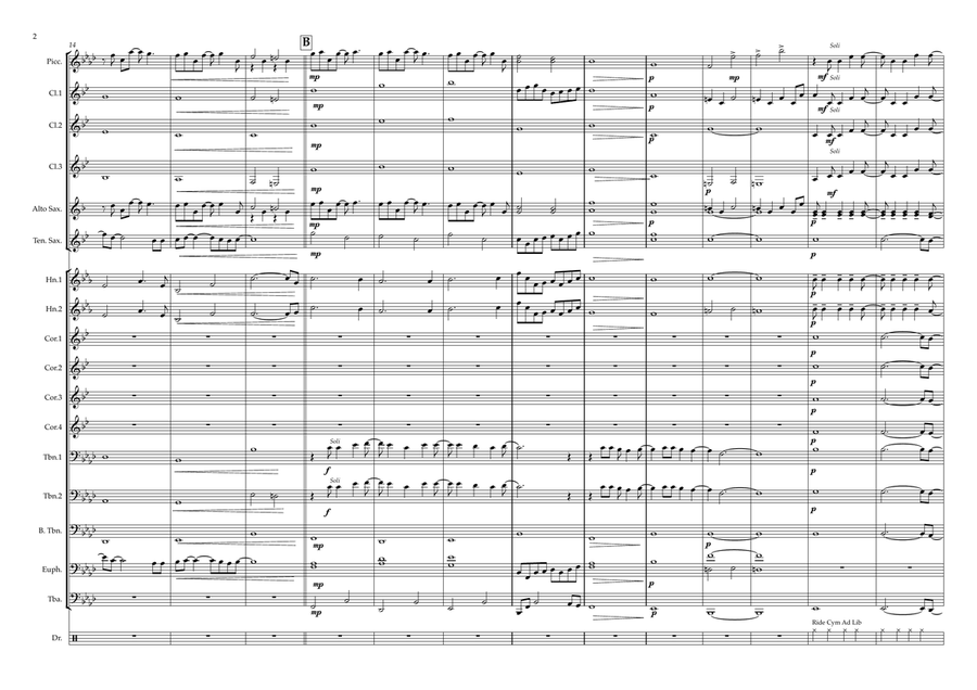 Let It Go Marching Band scores gallery preview page 2