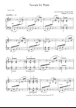 Toccata for Piano