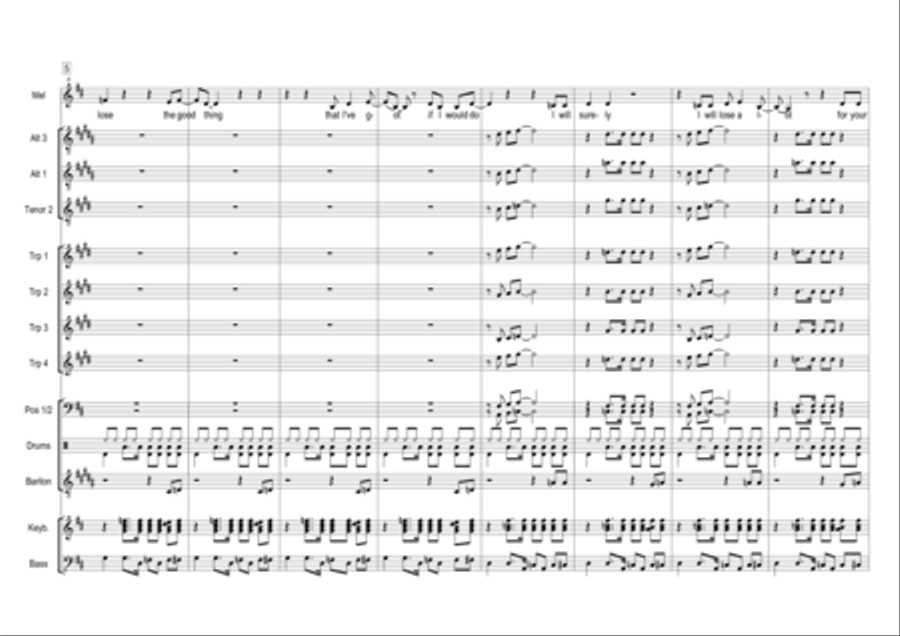 Knock On Wood Tenor Saxophone scores gallery preview page 2