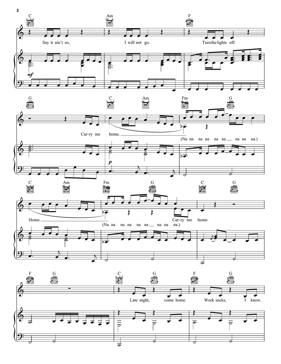 All The Small Things (John Lewis 2022) Piano, Vocal, Guitar scores gallery preview page 2