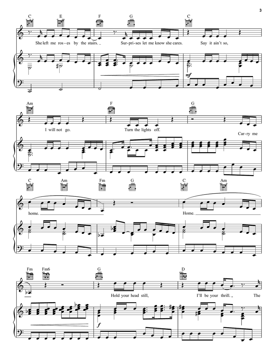 All The Small Things (John Lewis 2022) Piano, Vocal, Guitar scores gallery preview page 3