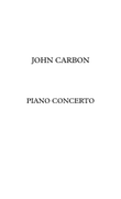 Piano Concerto - Score Only
