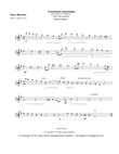 3 Couleurs anciennes / pour Quatuor de Saxophones / (2e Mouvement)