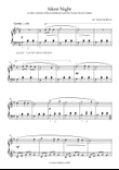 Silent Night - a piano solo waltz