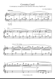 Coventry carol - piano solo