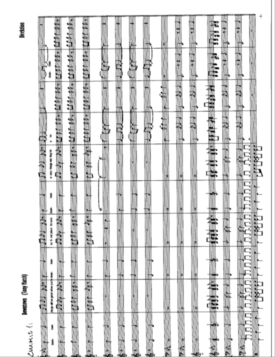 Downtown Tenor Saxophone scores gallery preview page 3