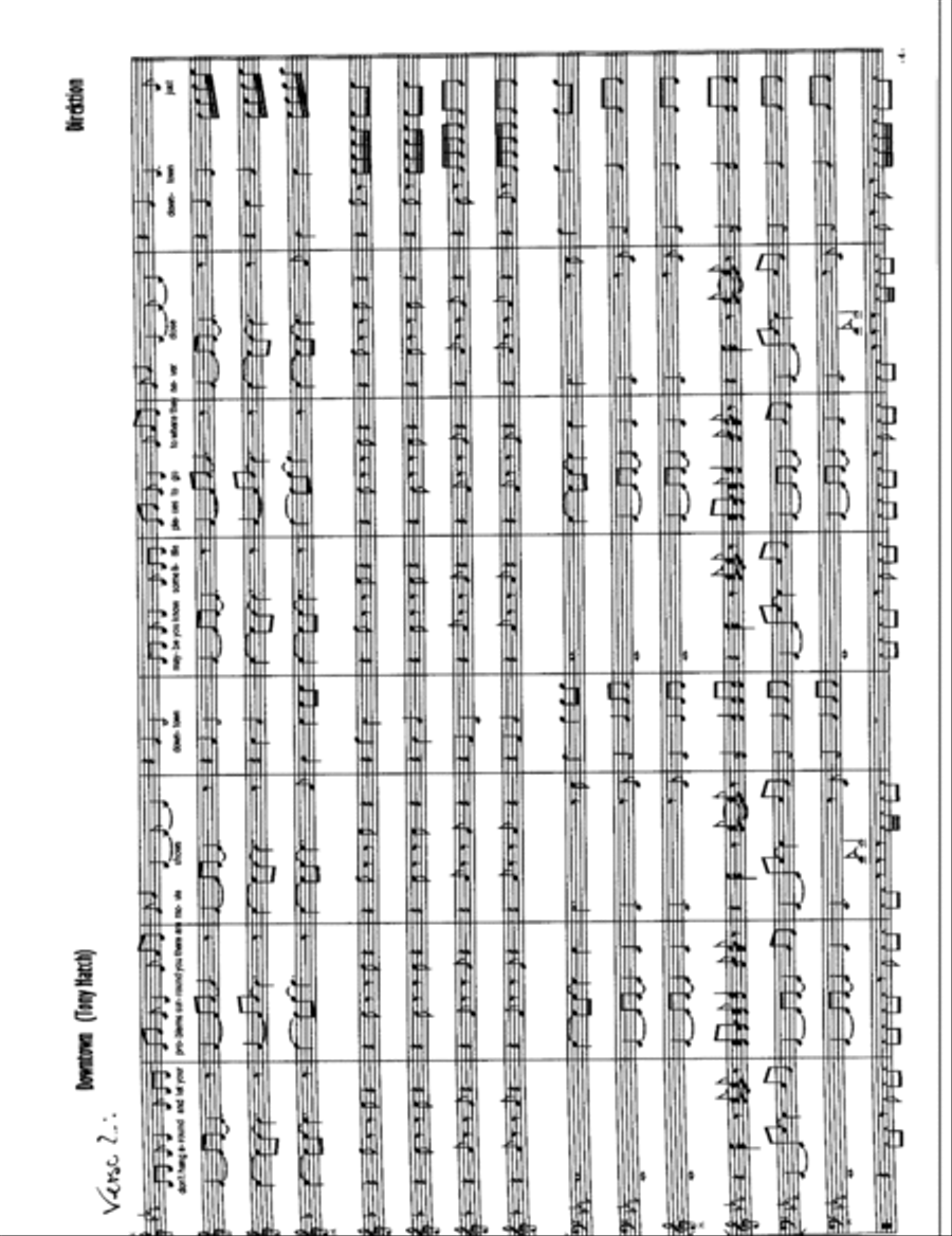 Downtown Tenor Saxophone scores gallery preview page 4