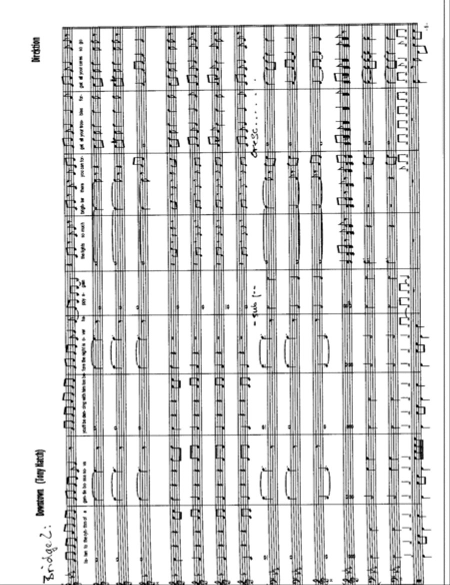 Downtown Tenor Saxophone scores gallery preview page 5