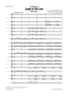 Jump In The Line Brass Band scores gallery preview page 3