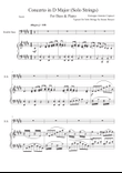 Concerto for Double Bass in D Major