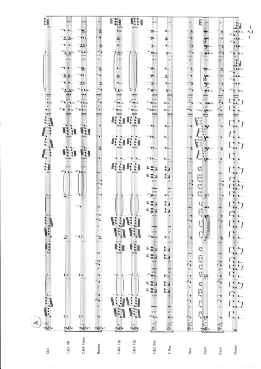 A Fifth Of Beethoven Tenor Saxophone scores gallery preview page 2
