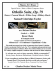Othello Suite, Op. 79 for Brass Choir