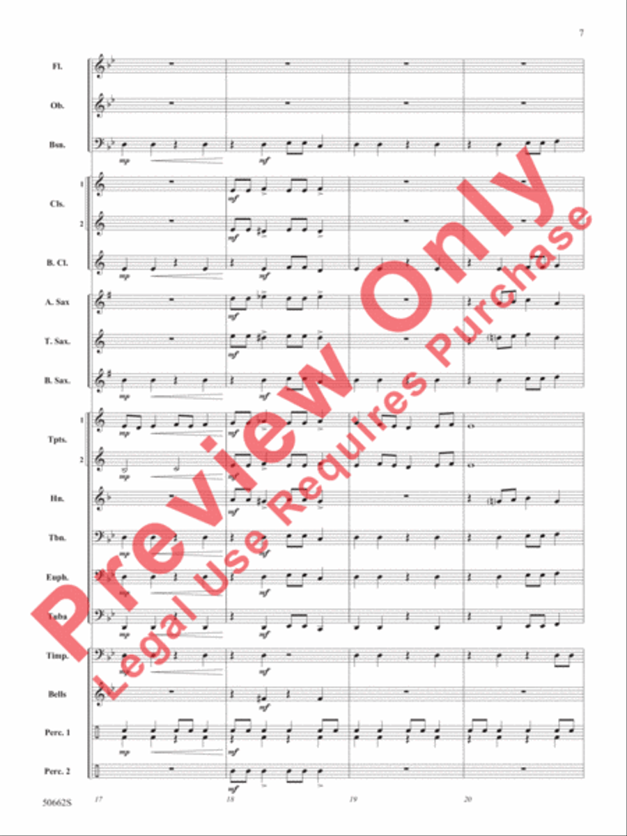 Clutch Clutch Concert Band scores gallery preview page 8