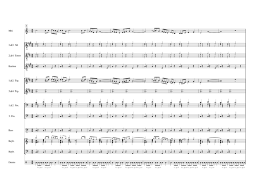 Bolero Tenor Saxophone scores gallery preview page 2