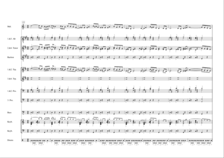 Bolero Tenor Saxophone scores gallery preview page 3