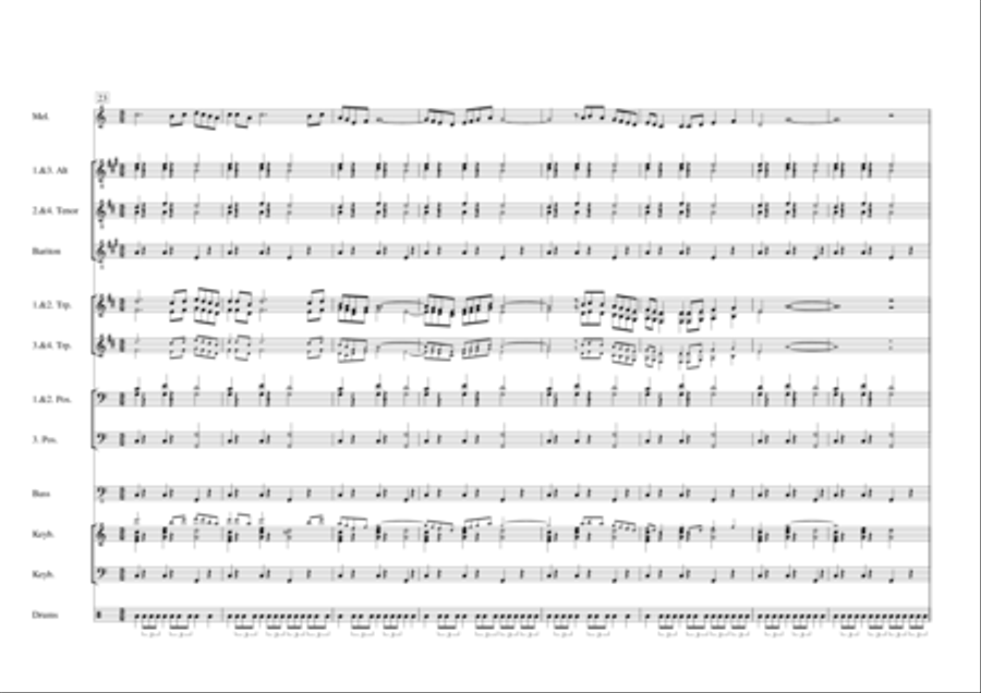 Bolero Tenor Saxophone scores gallery preview page 5