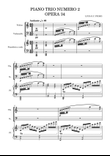 PIANO TRIO NUMERO 2