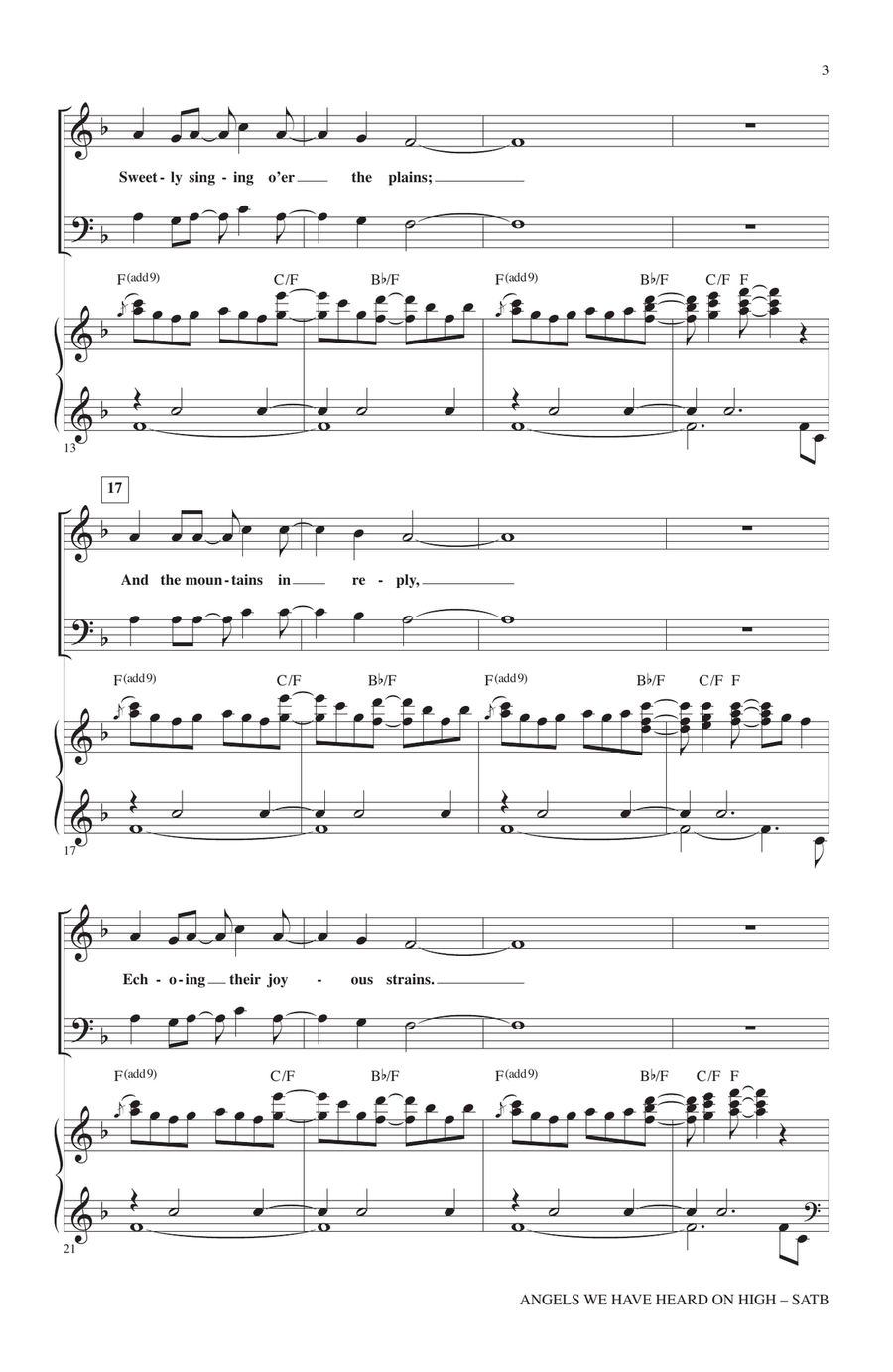 Celebrate Christmas! (Collection) 4-Part scores gallery preview page 2