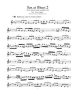 Sax et Blues 2 (Suite jazz pour saxophone seul)