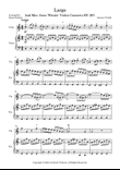 Largo, 2nd Movement of Winter Concerto RV 297 The Four Seasons for Easy Violin