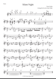Silent Night (Stille Nacht) for classical guitar